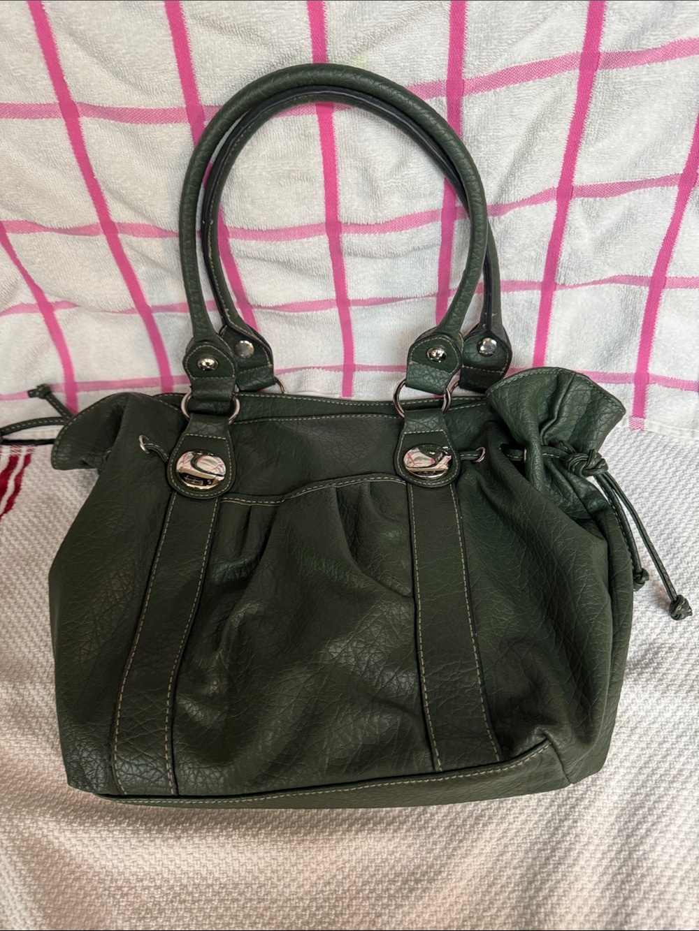 Rosetti Dark Green Women’s Shoulder Bag